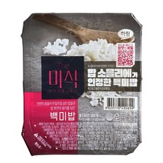 The미식 백미밥, 210g, 20개
