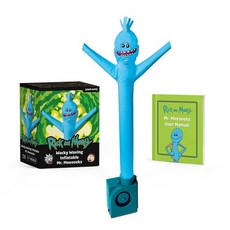 Running Press Mini Editions Rick and Morty Wacky Waving Inflatable Mr. Meeseeks (RP Minis) 235175, Running Press Mini Editions Ri