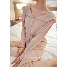 黛琳芬 仿棉長袖月子服 睡衣 家居服, DLF - 3306 - 2