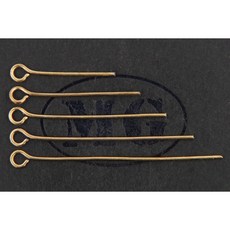 MUGIN ACCESSORIES 銅9字針 手工藝飾品配件, 1個, 0.7×32MM 30g/盒