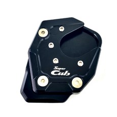 발통마켓 21 26년 슈퍼커브110 마크 스텐드클립 호환용, 블랙, 1개