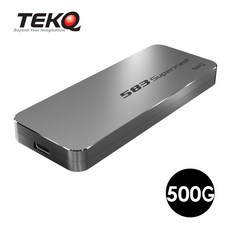 TEKQ 583SuperFast 500G Type-C M.2 SSD 外接硬碟