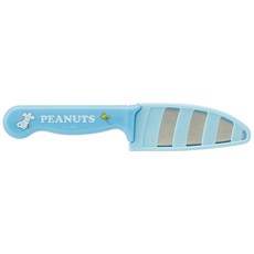 스케이터(skater) 어린이용 식칼 안전칼 어린이용 칼날 길이 9cm 스누피 땅콩 HK2