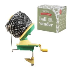 Knit Picks 뜨개질 및 코바늘 뜨개질용 실 볼 와인더 (레드), 옐로우