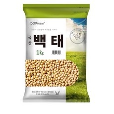 대구농산 건강한밥상 국산 백태, 1kg, 1개