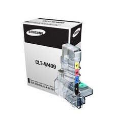 삼성 CLP 325K CLT W409 폐토너통 프린터 프린트 토너 잉크 리필 재생 충전 호환 교체 무한, 삼성정품 폐토너통/CLT-W409/사용모델:CLX-31, 검정