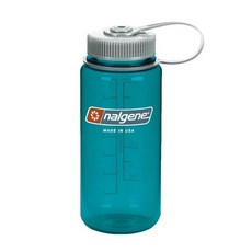 Nalgene 鱒魚綠 寬口水壺 500ml 美國製造, 1個