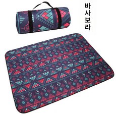 머스코 디자인 방수매트 피크닉 돗자리 캠핑매트 30 NSI, 1개, 페르시안 퍼플 300x200cm