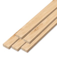 아이베란다 히노끼 원목 패널 몰딩 편백나무 몰딩, 10x40x790mm, 5개