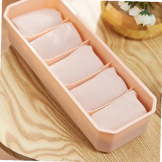 도레체 5칸 수납함 팬티정리함, 핑크