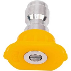 노란색 와셔 노즐 팁 고압 안정성 경량 고강도 스프레이 가정용 압력 세척기 부품 및 액세서리용, 노란색 와셔 노즐 팁, 고압 안정성 경량 고강도 스프레