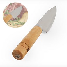 문가네 우드손잡이 막칼 조개칼