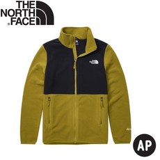The North Face 男 可套式刷毛保暖外套 AP 硫磺綠 登山