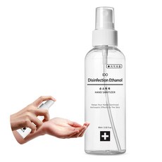 Dr.CPU 이도 휴대용 에탄올 미니 손소독제 스프레이 60ml 500ml리필 식약처 의약외품 학교 병원 사무실, 1개