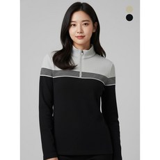 네파 여성 마운틴 코트나 스트라이프 집업 티셔츠 7I65404