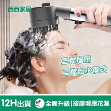 德國戴噴 增壓蓮蓬頭 三擋出水模式 按摩蓮蓬頭, 1個, 濾芯