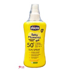 【chicco】寶貝嬰兒輕潤防曬噴液 (150ml/瓶), 1個