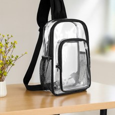 PVC 투명 슬링백 크로스 백 투명 바디백 물놀이 야구장 관람 필수템