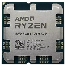 AMD 超微 Ryzen 7 7800X3D CPU, 單一商品, 01 Brand new loose CPU