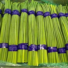 (7kg/Box) 수입산 마늘쫑 마늘종 식자재 Garlic Scapes[원산지:중국], 약 30cm 단쫑, 1박스, 7kg