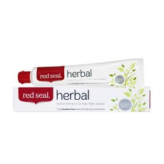 JM SHOP 蕎麥嚴選 紐西蘭 Red Seal 紅印百年牙膏100g - 天然草本，溫和潔淨，清新口氣, 1個