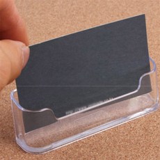 투행 1단 명함꽂이 메모클립