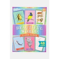 해외 EeBoo Good Manners 플래시 카드 1개 미국매장정품+ 1894712, Beautiful World Animals.