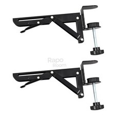 라포룸 접이식책상 브라켓 무타공 선반부속품, 무타공 접이식 선반대 2개