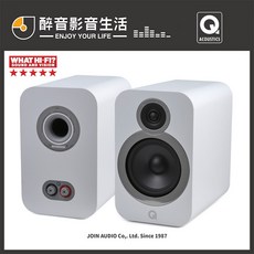 Q Acoustics 3030i 書架型喇叭, 黑色