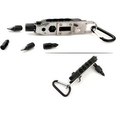 버스폴 Phillips 드라이버 열쇠고리 도구 평평한 및 너트 육각 렌치 수공구