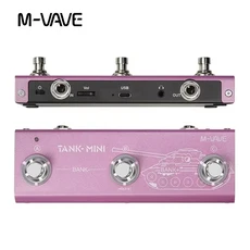 M-VAVE TANK-MINI 멀티 이펙트 기타 페달 – IR/OTG 녹음 10+ FX (앰프/캐비닛/리버브/딜레이) | 충전식 휴, 01 TANK MINI