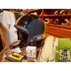 【吉兒基地 Gear Base】新色上市 IRIE 碳纖維 安全帽 SUNDAE 復古 3/4 老車 手工車 超輕, 1個, 灰白,L, 灰白