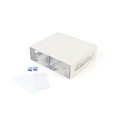서랍형 정리함 2단 중 데스크수납함 사무용품tae5+3xkd