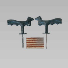 편한손 타이어 펑크수리키트 JI-3000 끈끈이세트, 1개