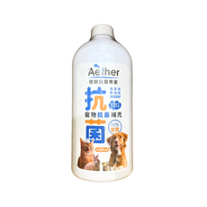 Aether 依鈦 寵物潔淨補充液 無香精無酒精 居家環境適用, 1個