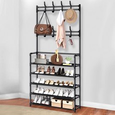 시스템 철제 행거 원룸 드레스룸 수납 옷걸이 DIY, 화이트 4단