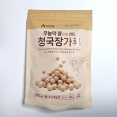무농약콩으로 만든 청국장가루 300g 대두(국산) 청국장, 1개