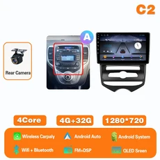 현대 ix20 2010-2023용 카플레이 카 라디오 안드로이드 15 GPS 멀티미디어 자동차 신형 BT 내비게이션 (2di, 01 A4G-32G AHD