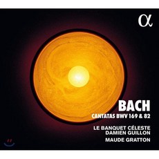 [CD] Damien Guillon 바흐: 칸타타 BWV 169 & 82 (Bach: Cantatas BWV 169 & 82)