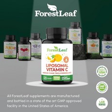 Forest Leaf (포레스트 리프) 리포소말 비타민C 베지 캡슐 120정, 1개