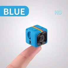 미니 HD 카메라 휴대용 소형 실내 은밀한 가정 사무실 음성 Dv 기 1080p, 1개, 4) Blue HD