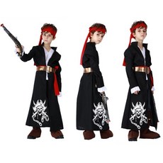 台北寶貝多 萬聖節 海盜服裝 惡魔骷髏海盜王, 1個, L