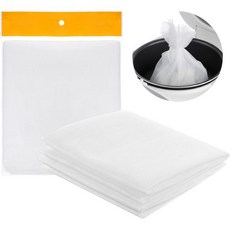 6Pcs 밥망 45.3x39.4 스시 밥솥 논스틱 냅킨 재사용 가능한 미세 메쉬 요리용 스팀 천 가정용 레스토랑 캠핑용 대나무 찜 매트