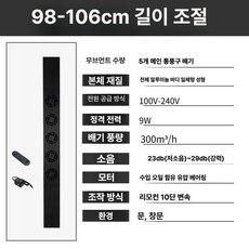 진심글로벌 창문환풍기 소형 창문형환풍기 환기팬, 기본 추가키트 (cm), 5개 98-106cm 저소음, 기본 색상