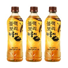 하이트진로 블랙보리 누룽지 음료, 520ml, 10개