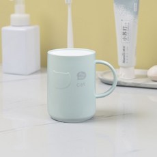 漱口盃 加厚款 家庭用 洗漱盃, 1個, 【單身貴族1個裝】綠色+加厚陞級版