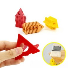 페인트콘 10개세트 페인트 피라미드 삼각 받침 받침대 휴대용 스탠드 페인팅 도색 작업, B 주황 10P