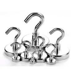 磁力掛鉤 門後掛鉤/牆壁掛架, E25 ( 垂直承重約0-22公斤 ), 1個