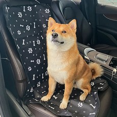 강아지 애견 카시트 커버 조수석 반려동물 매트 차량, 1개, 상세페이지 참조