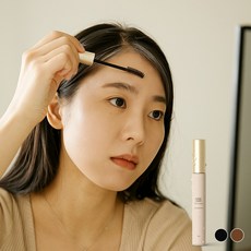 [공식판매처] 타투그리모 신상품 출시! 아우라+헤어라이너 두피 정수리 가르마커버 염색효과 물들임, 헤어라이너 블랙+헤어라이너 블랙, 1개